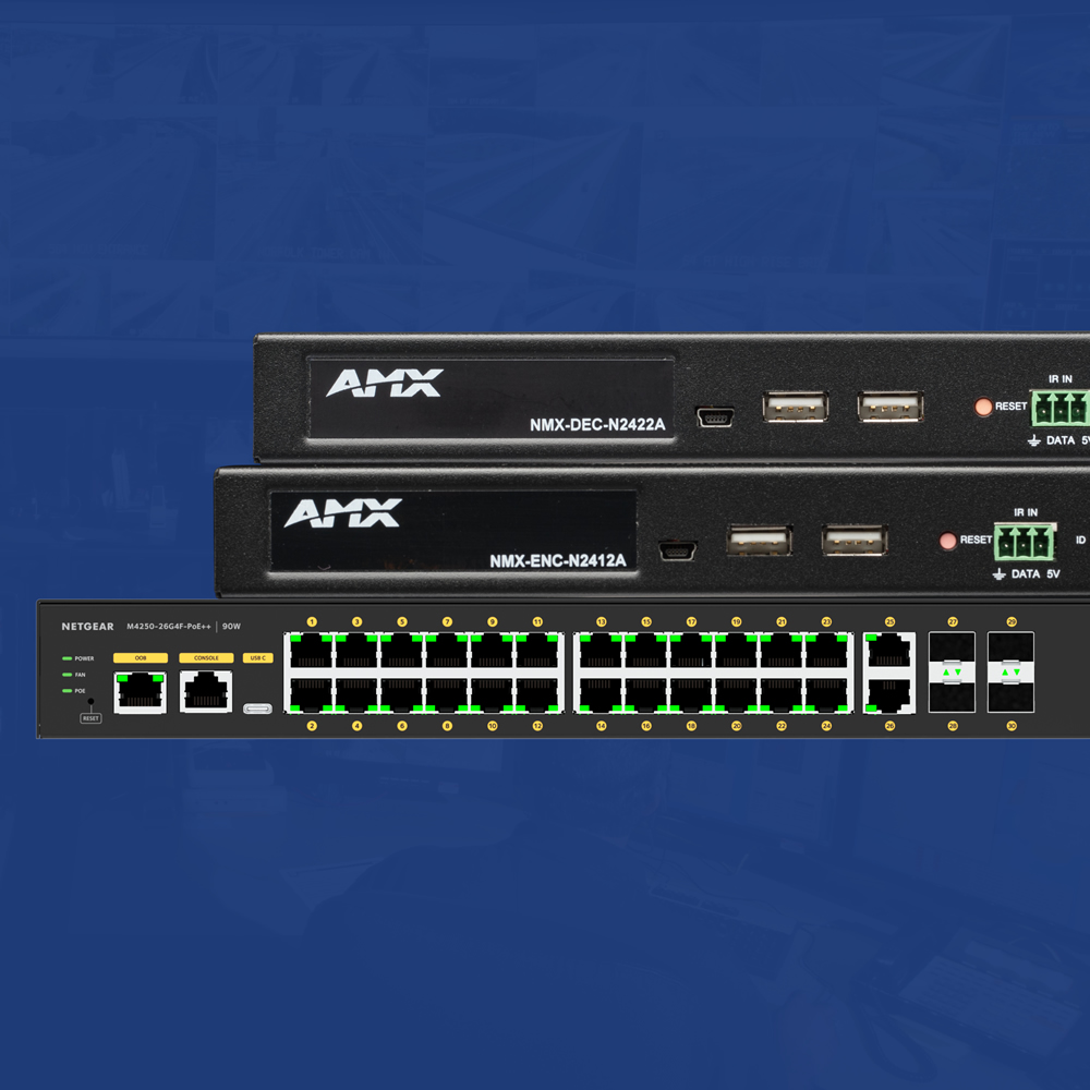 AMX Netgear AV over IP