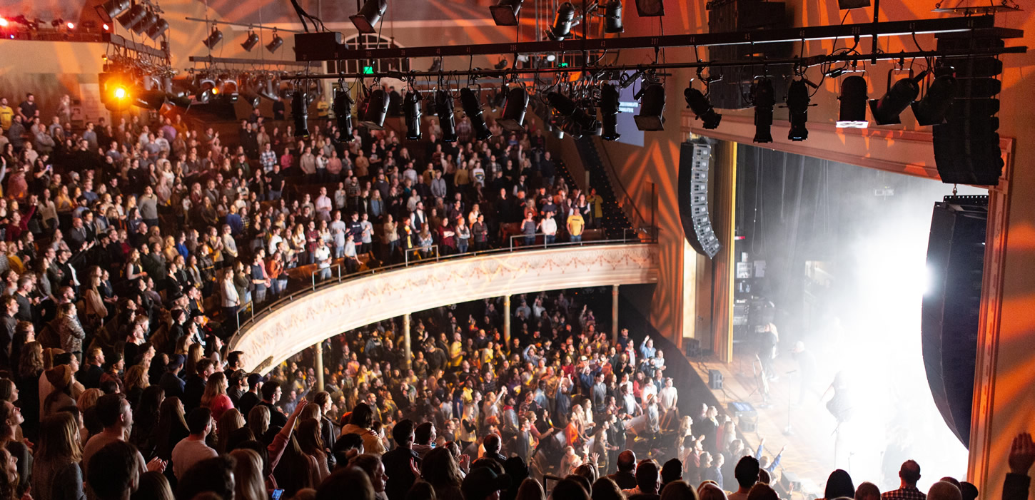 Only one line array system is best for USA performers at the Ryman - JBL VTX A Series