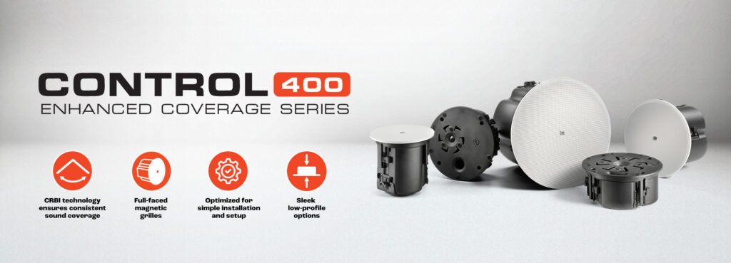 The Next Generation of the legendary Control Contractor series is here. JBL Control 400