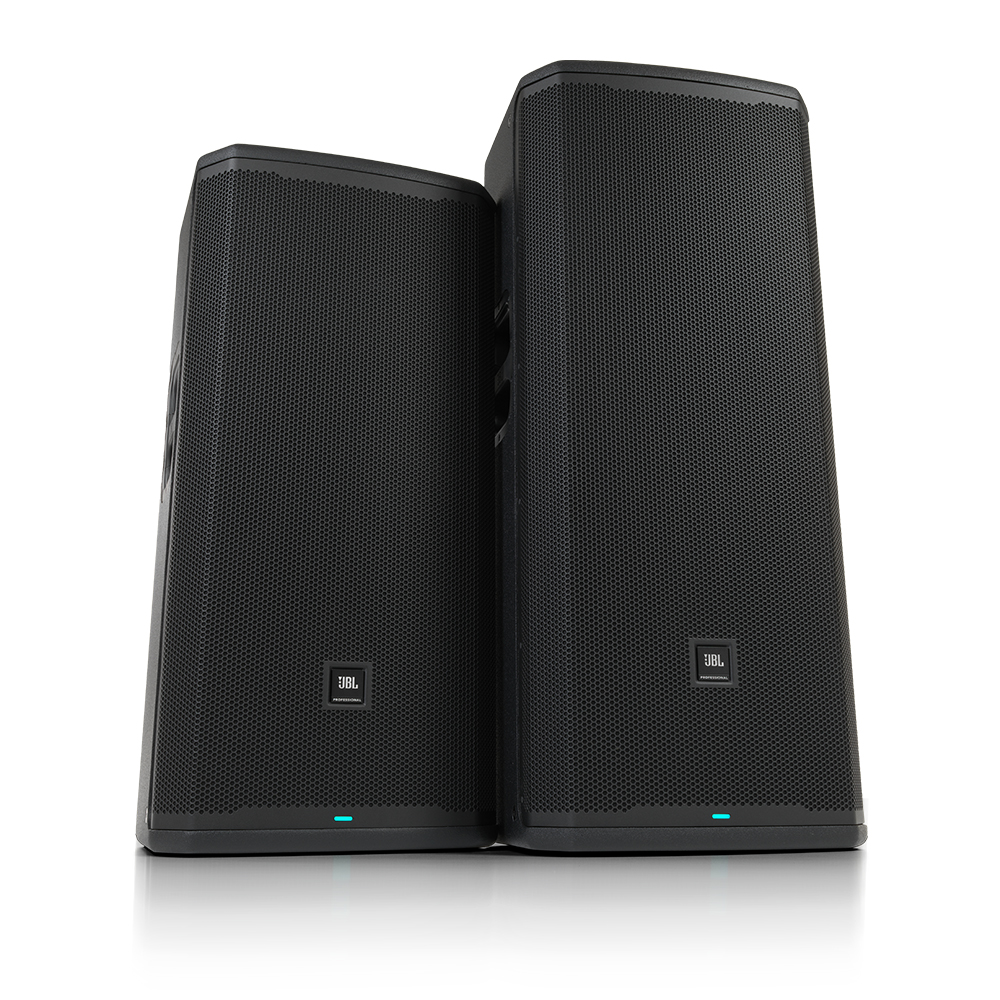 Now available! JBL PRX925 dual 15" and PRX935 three-way powered loudspeakers with 7 year warranty